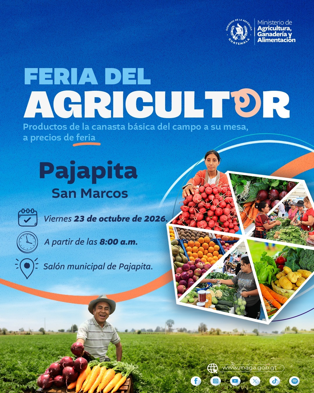 ¡El sabor del campo llega a Pajapita!