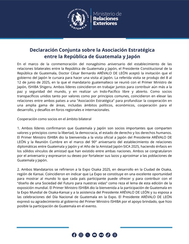 COMUNICADO