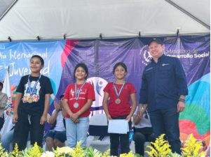 Entrega de medallas