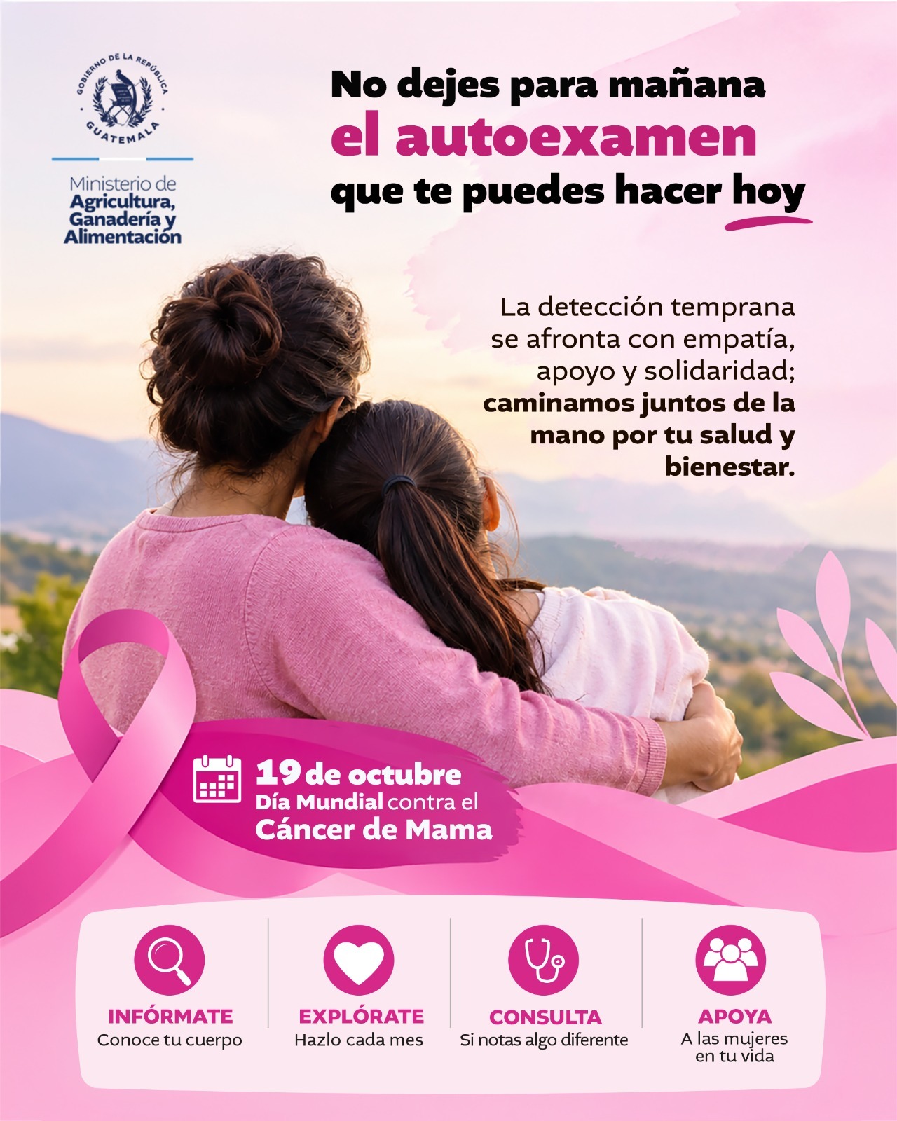 Haz el autoexamen, no estás sola