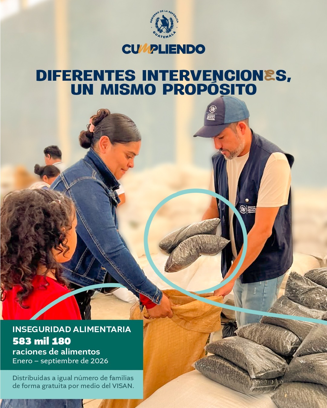 La seguridad alimentaria se construye con acciones concretas
