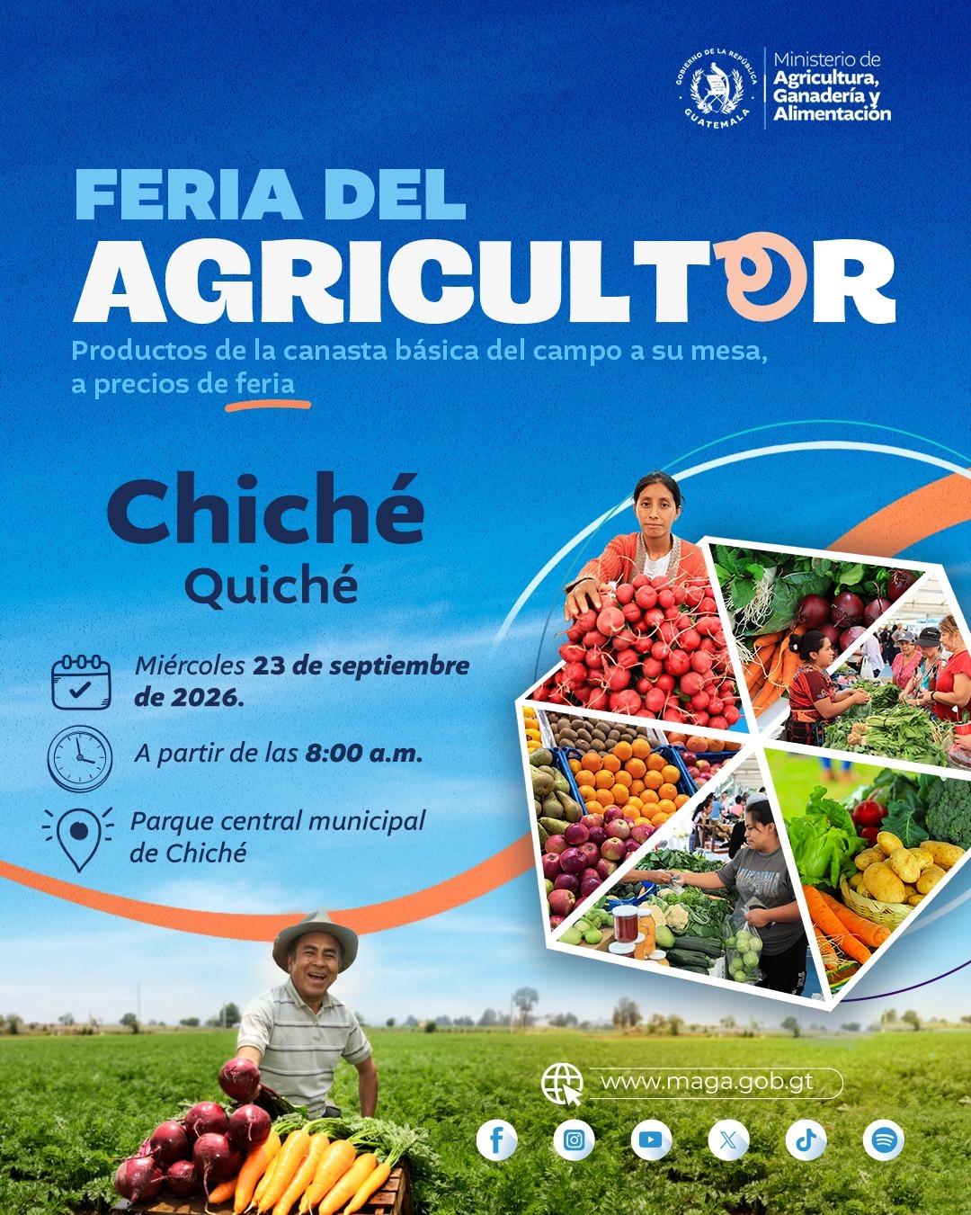 ¡El sabor del campo llegará a Chiché!