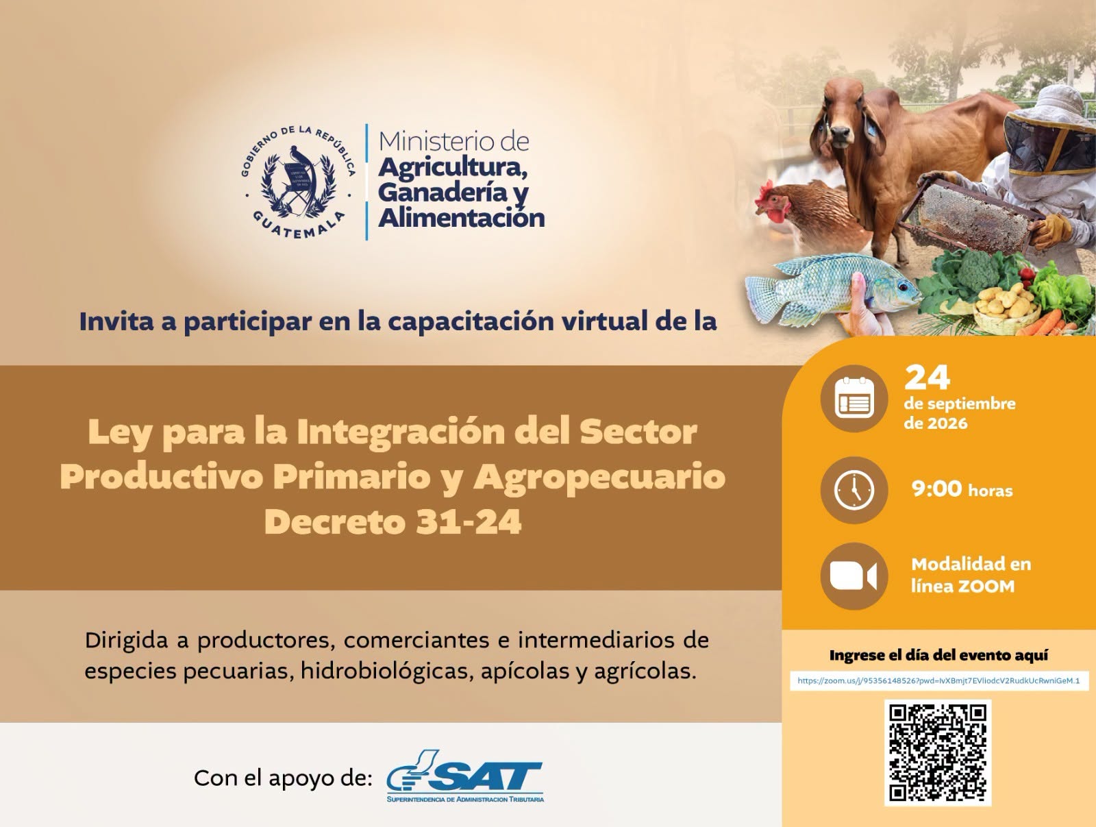 Fortalezcamos nuestros conocimientos para impulsar el sector agropecuario