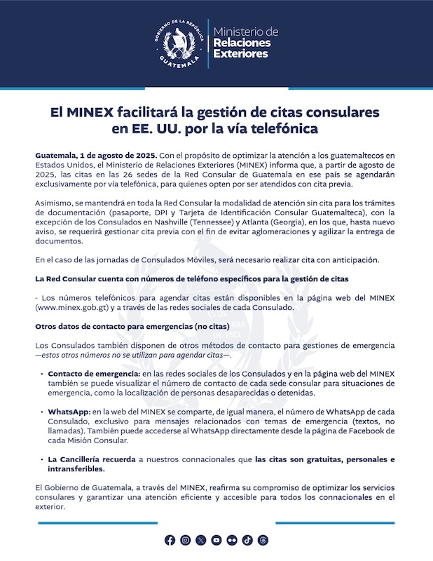 COMUNICADO