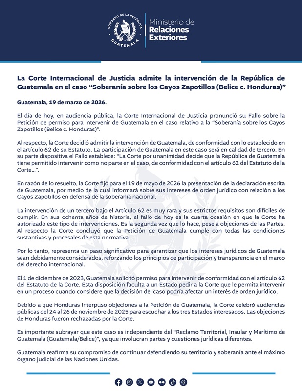 COMUNICADO