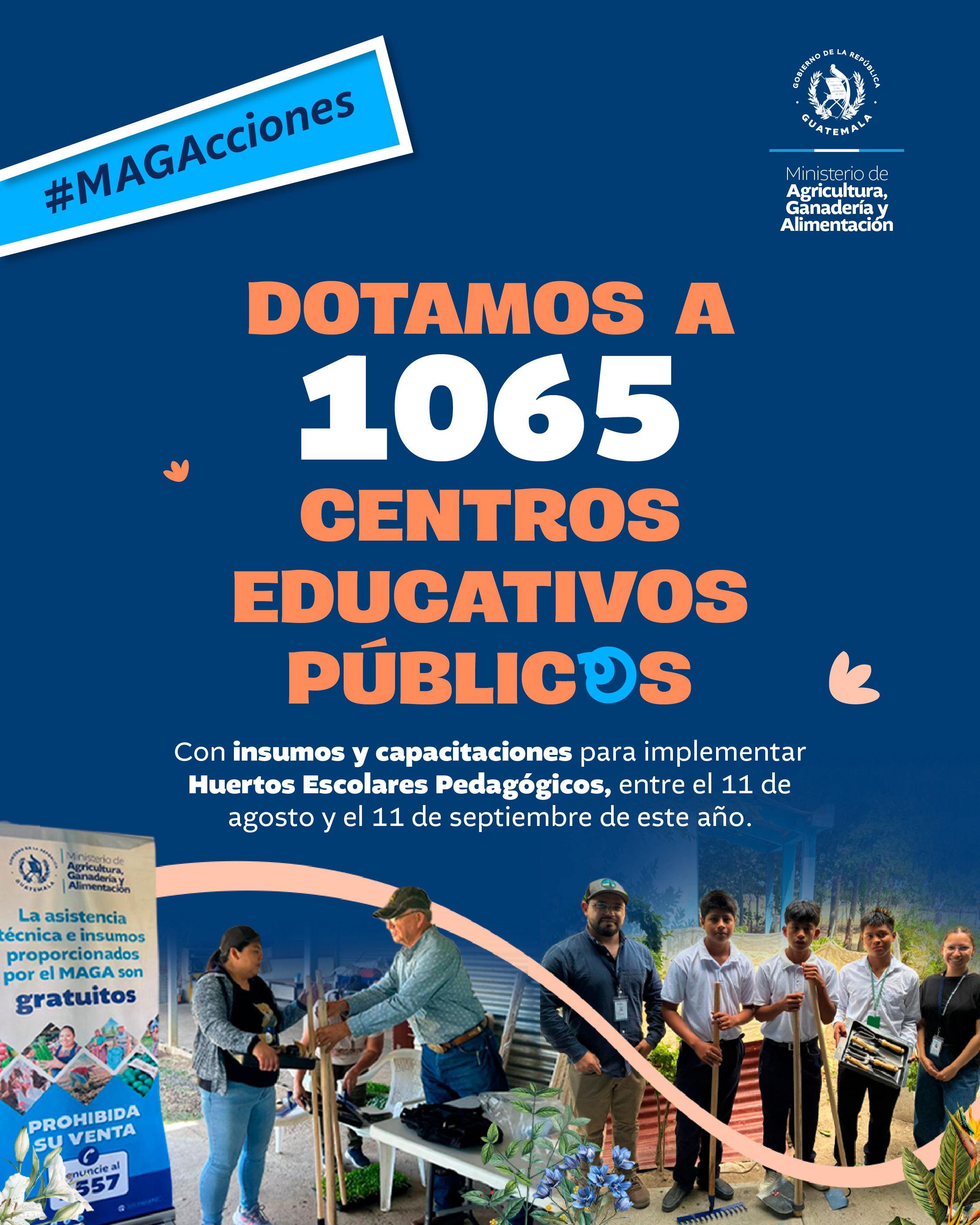 MAGAcciones | Huertos Escolares Pedagógicos