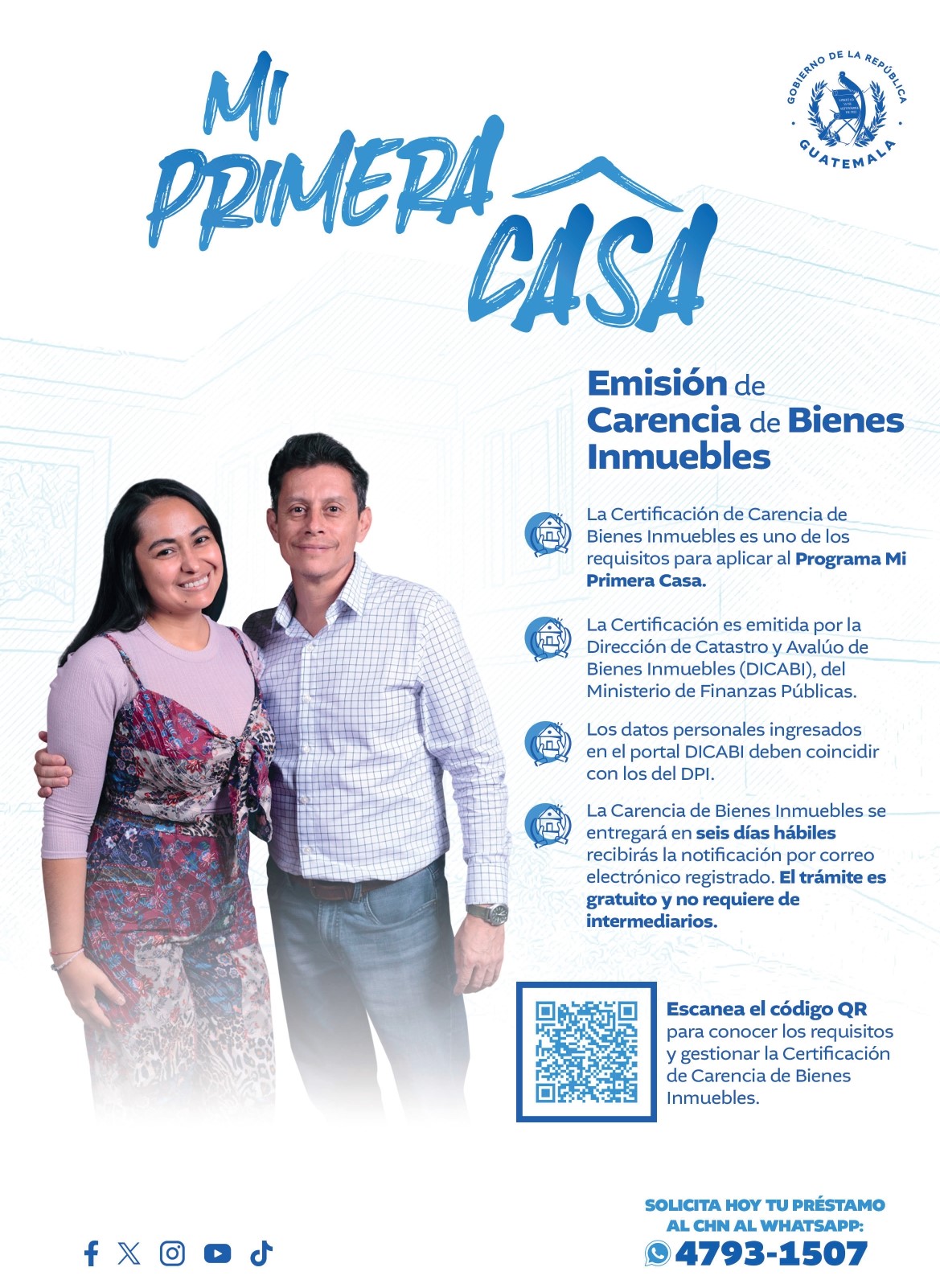 Carencia de Bienes Inmuebles