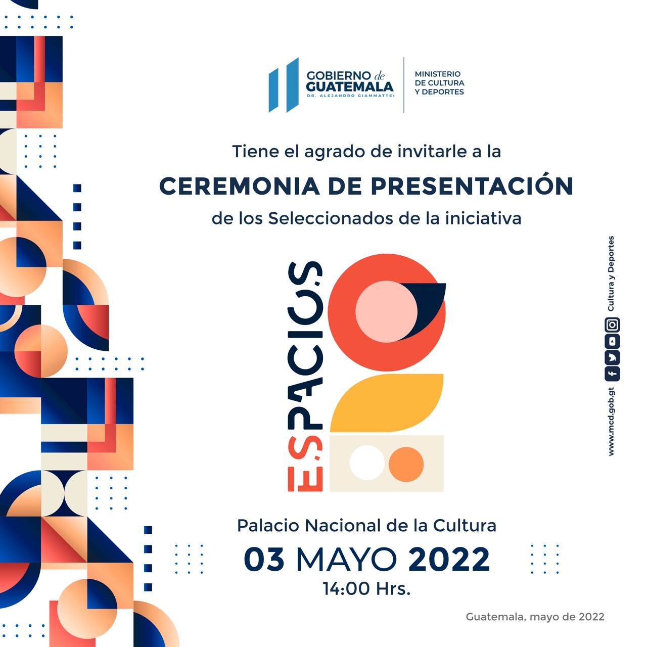 Convocatoria iniciativa Espacios