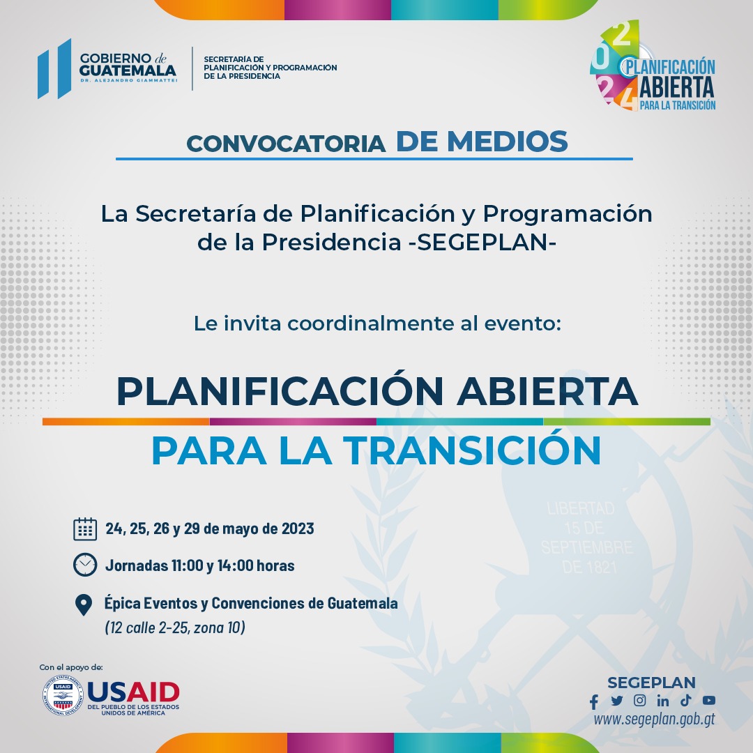 Talleres de Planificación Abierta para la Transición 2024
