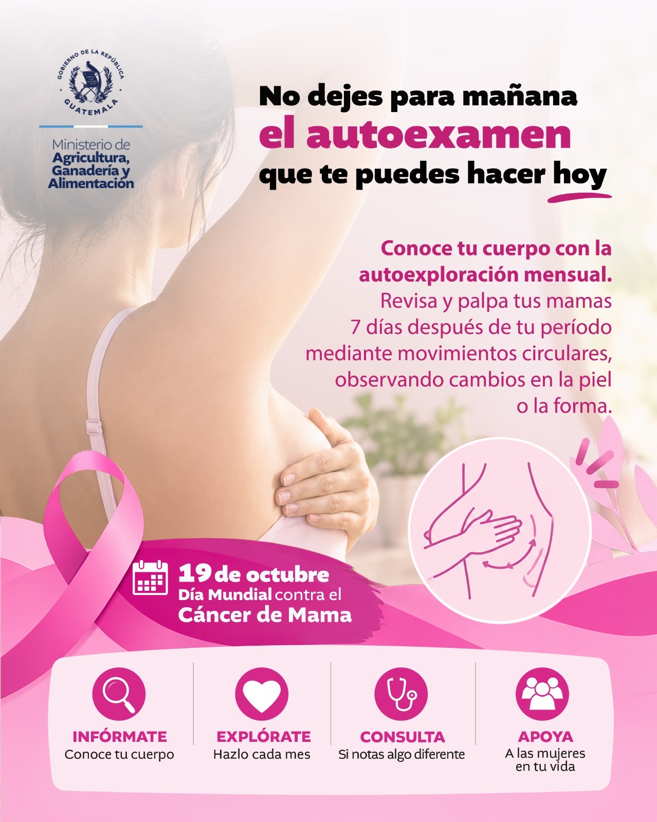 Un minuto puede marcar la diferencia de toda una vida. Ponte la mano en el pecho y revisa tu salud.