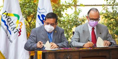 INGUAT y SAT firman convenio de cooperación interinstitucional