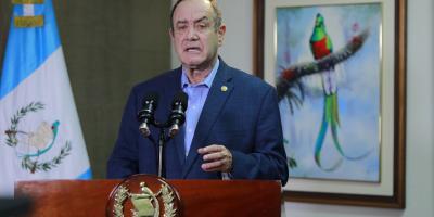 Presidente Alejandro Giammattei