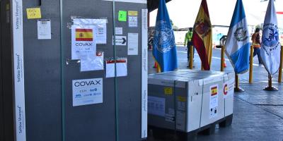 llegada de vacuna de España