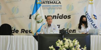 Presidente Alejandro Giammattei 