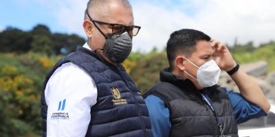 Viceministro Angel Lavarreda visita Santa María de Jesús, Sacatepéquez