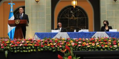 Presidente Alejandro Giammattei 