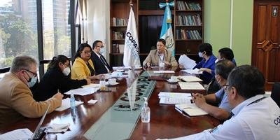 COPADEH reunión interinstitucional