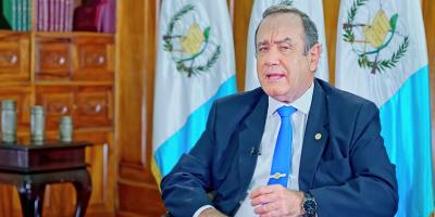 Presidente Alejandro Giammattei