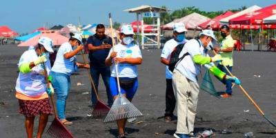 Playas Limpias: 528.15 toneladas de desechos sólidos fueron retirados de 31 playas del país 