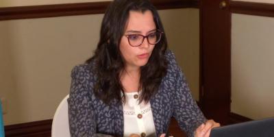 Secretaria Keila Gramajo Vilchez, titular de SEGEPLAN 