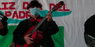 Los jóvenes interpretaron diferentes canciones