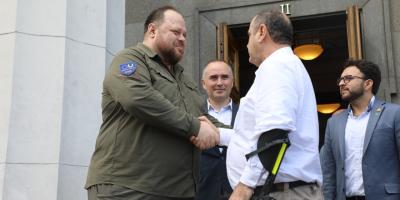 Presidente Alejandro Giammattei en gira por Ucrania 