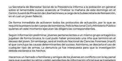 Comunicado