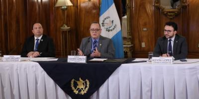 Presidente Alejandro Giammattei 