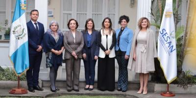 Autoridades de la SESAN realizan reunión de transición gubernamental