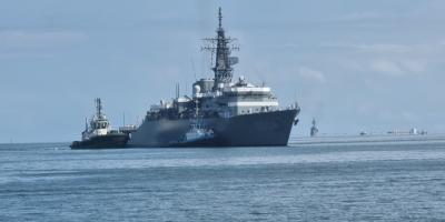Visita oficial a Guatemala del Escuadrón de Entrenamiento de la Fuerza Naval de Autodefensa del Japón.