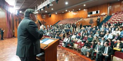 El titular de SEGEPLAN, Carlos Mendoza, destacó la responsabilidad de los planificadores con la transformación de Guatemala. 