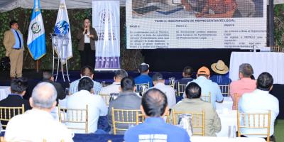 Productores fortalecen su futuro al formalizar 35 organizaciones agropecuarias
