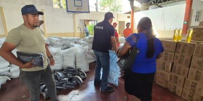 Inicia entrega de asistencia alimentaria en San Diego, Zacapa
