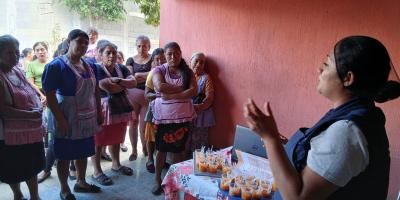 Aprenden técnicas de transformación de piña y zanahoria 
