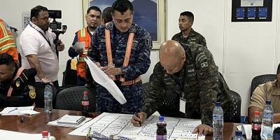 Simulacro portuario en Puerto Barrios para evaluar respuesta ante emergencias.