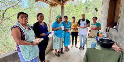 Promueven el consumo de hortalizas mediante la elaboración de chojín