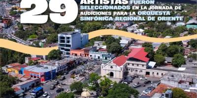 Jornadas de audiciones para la Orquesta Sinfónica Regional de Oriente