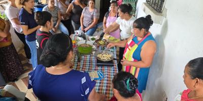 Familias de Quesada fortalecen su alimentación con recetas a base de cultivos del hogar