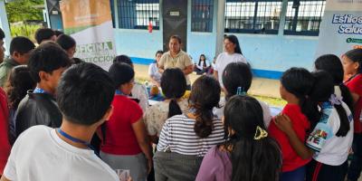 Jóvenes fortalecen conocimientos acerca de la alimentación saludable