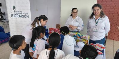 IGM participa en jornada con niños con discapacidad auditiva