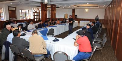 Técnicos y productores diseñan aplicación de Keyline en Quetzaltenango