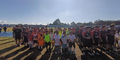 Campeonato InterCAF reúne a niños y adolescentes en el Parque Erick Barrondo
