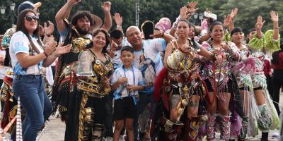 El Centro Histórico se llenó de color y ritmo con el Encuentro de Conviteros 2026