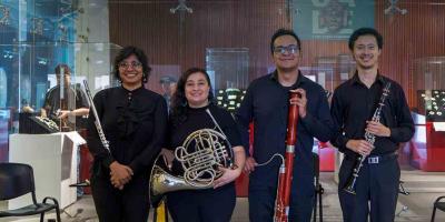 Quinteto Xocomil llevó la música clásica al corazón del MUNAE