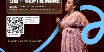 Una noche lírica llenará de música el Palacio Nacional de la Cultura