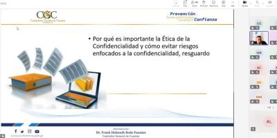 Personal de Uncosu fortalece sus conocimientos en materia de ética y confidencialidad