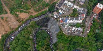 Concluye estabilización de taludes para proteger una ruta clave entre la capital y municipios del sur