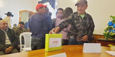 Por finalizar elección de representantes sociales en los Codede 