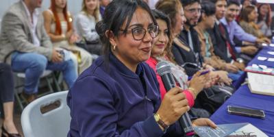 Mintrab realiza actividad sobre derechos laborales con estudiantes universitarios