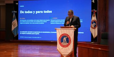 El acto inaugural del Congreso se llevó a cabo en la sede central de la Universidad Mariano Gálvez.